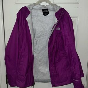North Face rain jakcet
